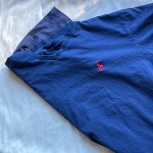 Ralph Lauren Small Navy V-Neck